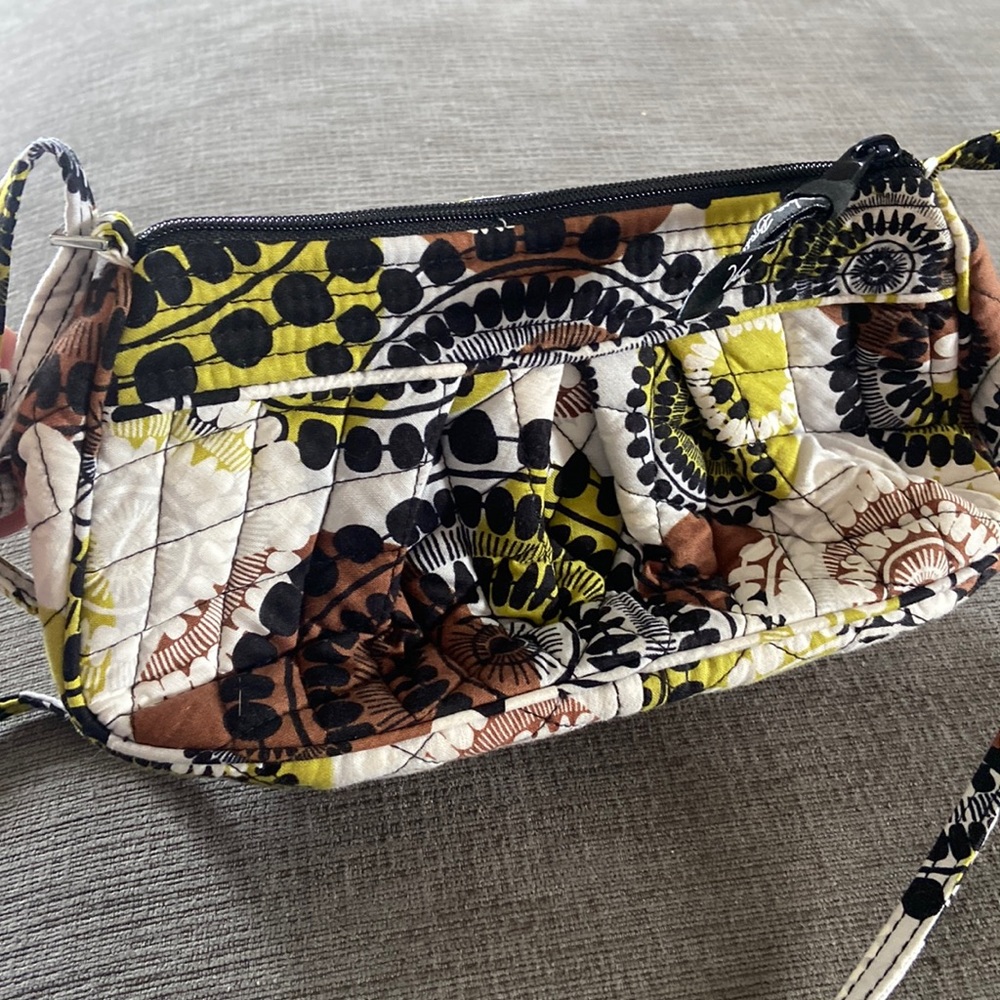 Vera Bradley small bag- RETIRED Cocoa Moss Pattern